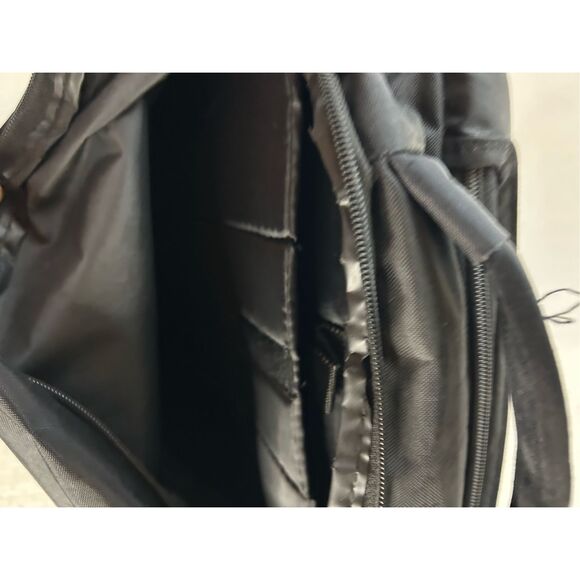 Swiss+Tech Messenger Backpack Bag Blue/Blk 16x18" - Picture 6 of 10